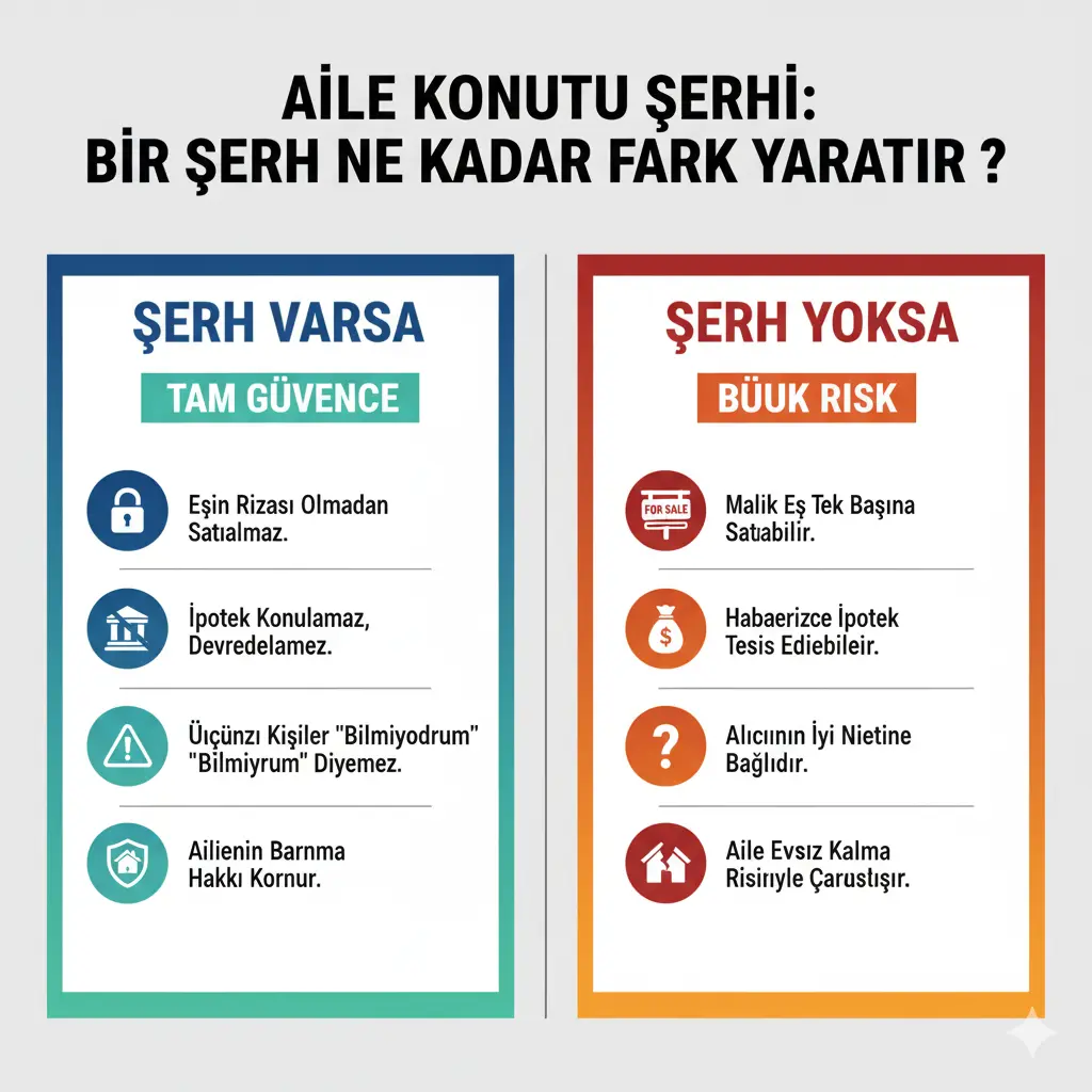 Aile Konutu Şerhi Nedir Nasıl Konulur Nasıl Kaldırılır