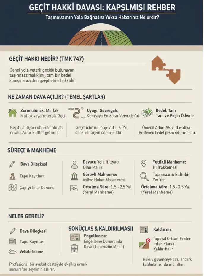 Geçit Hakkı Davası Özet